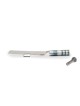 Yair Emanuel Colorful Rings Challah Knife With Mini Salt Shaker (Choic