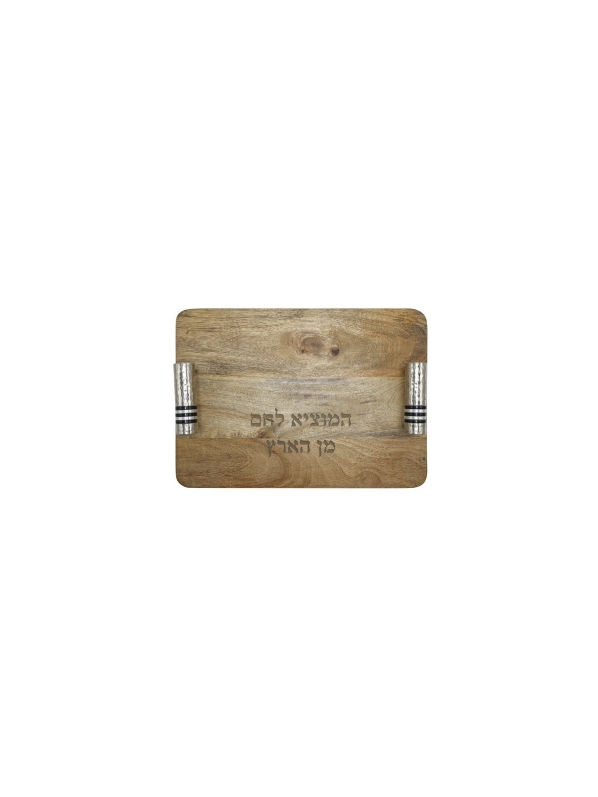 Yair Emanuel Challah Gift Set - Challah Board, Knife and Challah Cover