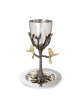 Yair Emanuel Handmade Tree of Life Kiddush Cup Set