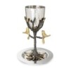 Yair Emanuel Handmade Tree of Life Kiddush Cup Set