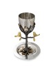 Yair Emanuel Handmade Tree of Life Kiddush Cup Set