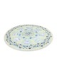 Glass Rosh Hashanah Seder Plate - Pomegranate Design