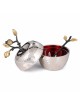 Yair Emanuel Apple Rosh Hashanah Honey Dish with Pomegranates
