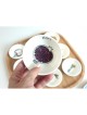 Modern Rosh Hashanah Seder Plate Bamboo by Mickala Design