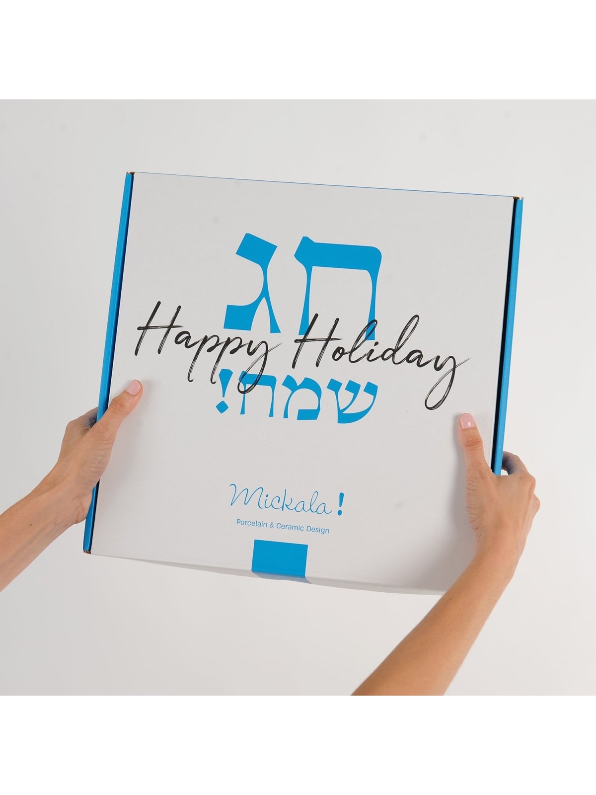 Modern Rosh Hashanah Seder Plate Bamboo by Mickala Design