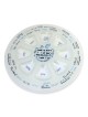Glass Rosh Hashanah Seder Plate - Blessings