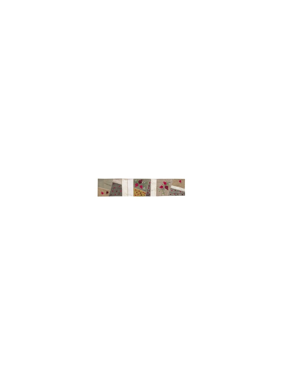 Yair Emanuel Raw Silk Runner - Pomegranates Gold