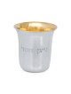 Bier Judaica Handcrafted Sterling Silver Personalized Baby Kiddush Cup