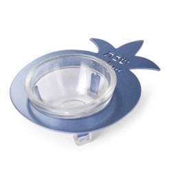 Yair Emanuel Anodized Aluminum Pomegranate Salt Dish (Choice of Colors