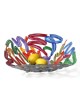 David Gerstein Signed Brush Strokes Fruit Bowl