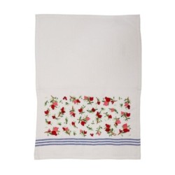 Embroidered Pomegranate Set of 3 Netilat Yadayim Towels by Yair Emanue