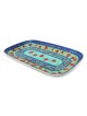 Aluminum Pomegranate Serving Tray by Yair Emanuel