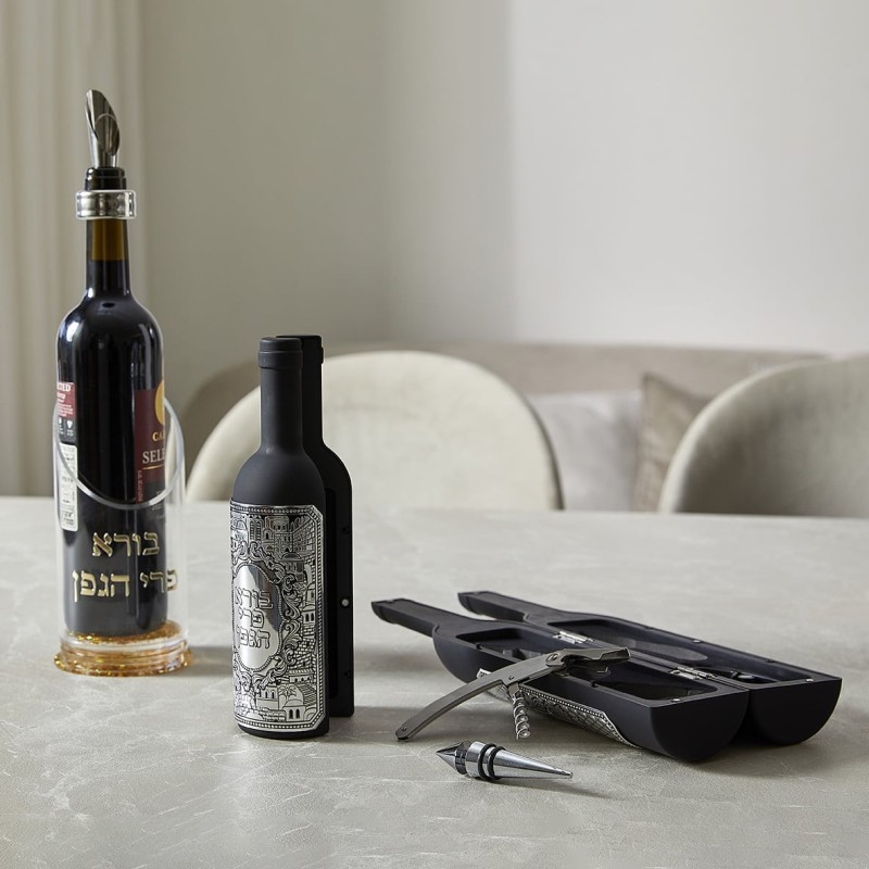 Ensemble à vin exclusif tout-en-un six pièces