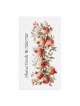 Designer Shana Tovah Netilat Yadayim Towel with Pomegranates