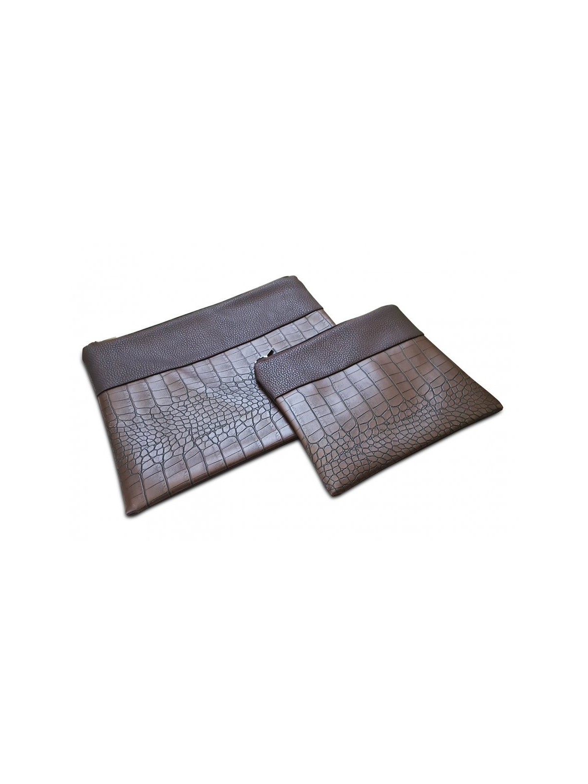 Faux Leather Tallit and Tefillin Bag Set Ch... | Talit & Tefillin Bags