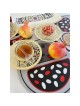Dorit Judaica Stainless Steel & Glass Honey Dish for Rosh Hashanah- Mo