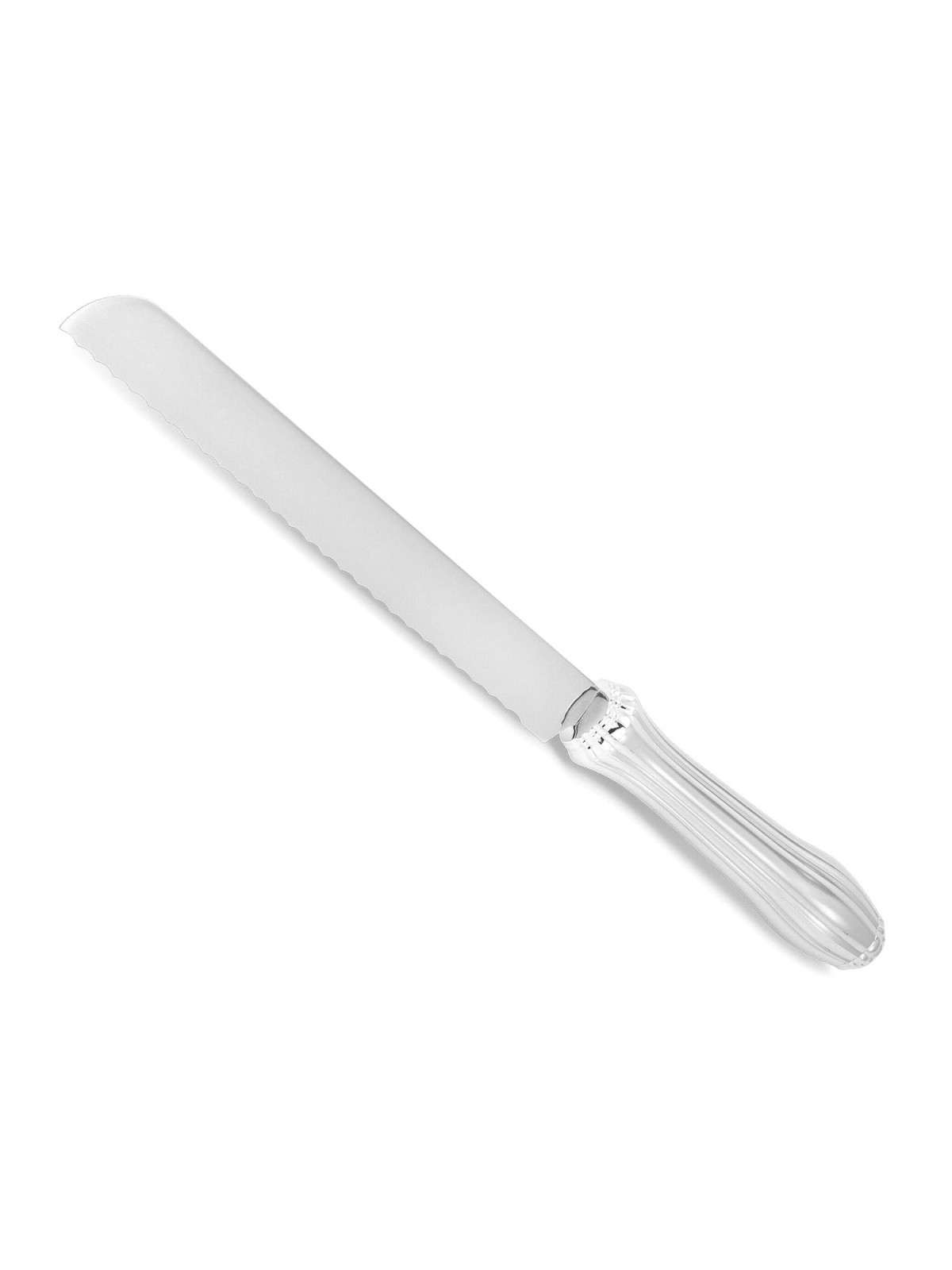 Silver-Plated Challah Knife 'Bellagio' by Hazorfim