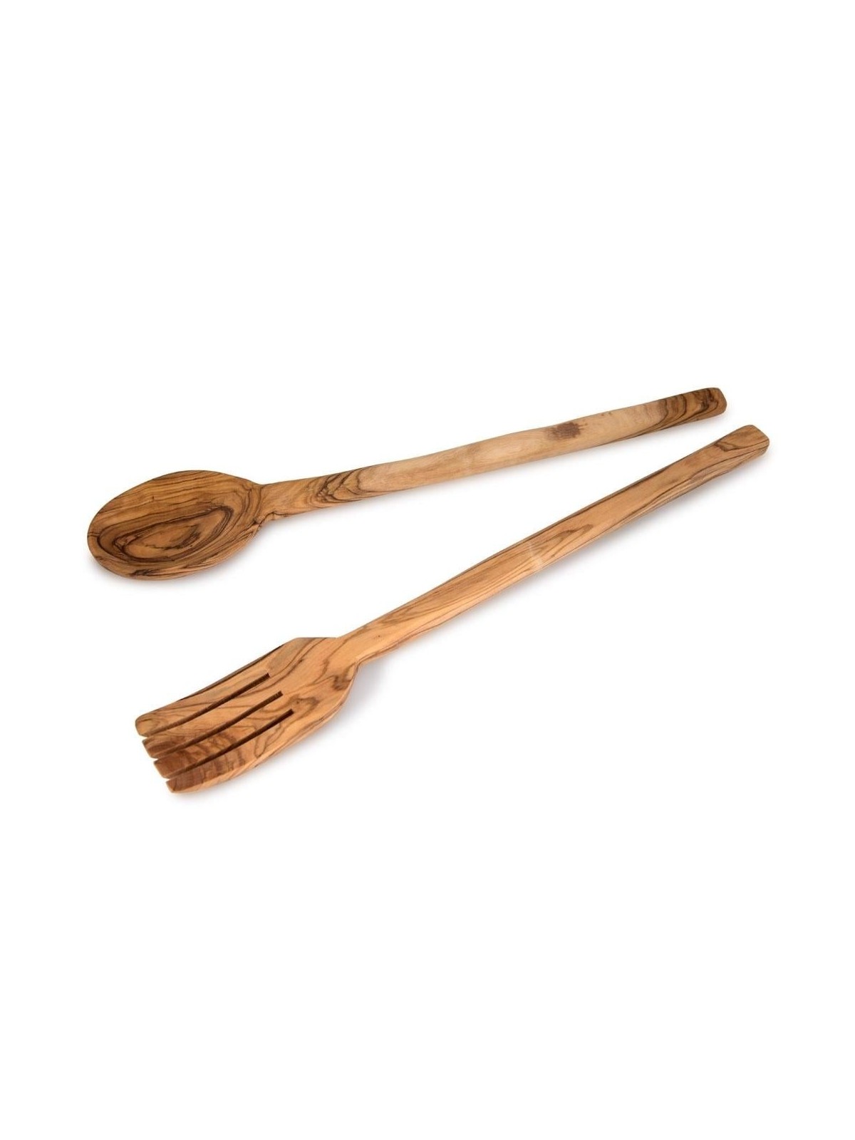 Olive Wood Salad Server Set