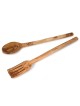 Olive Wood Salad Server Set