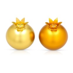 Pomegranate Salt and Pepper Shaker Set by Akilov Design
