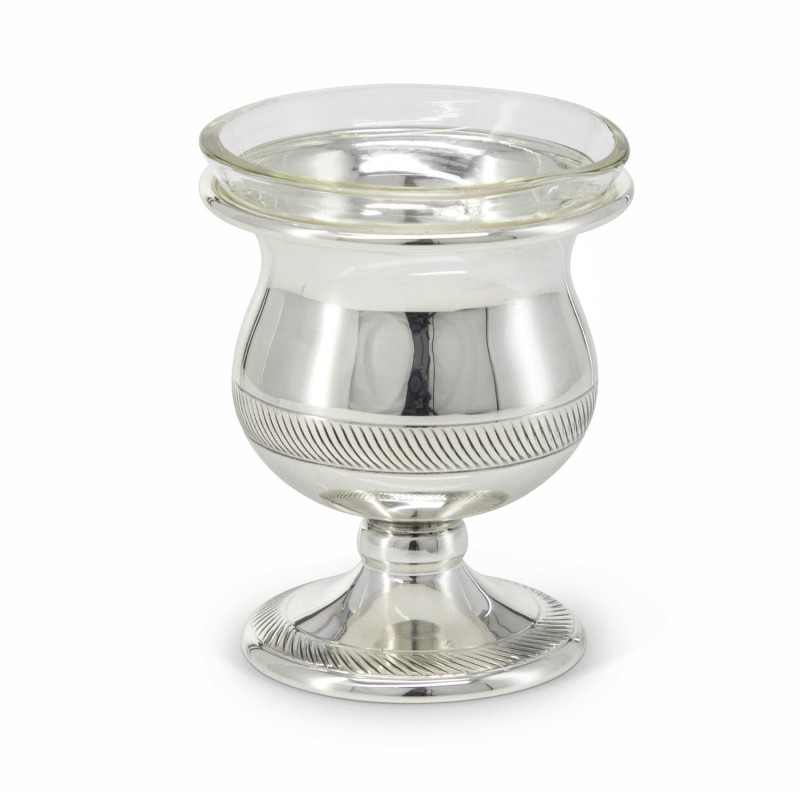 Silver-Plated Salt Holder by Hazorfim