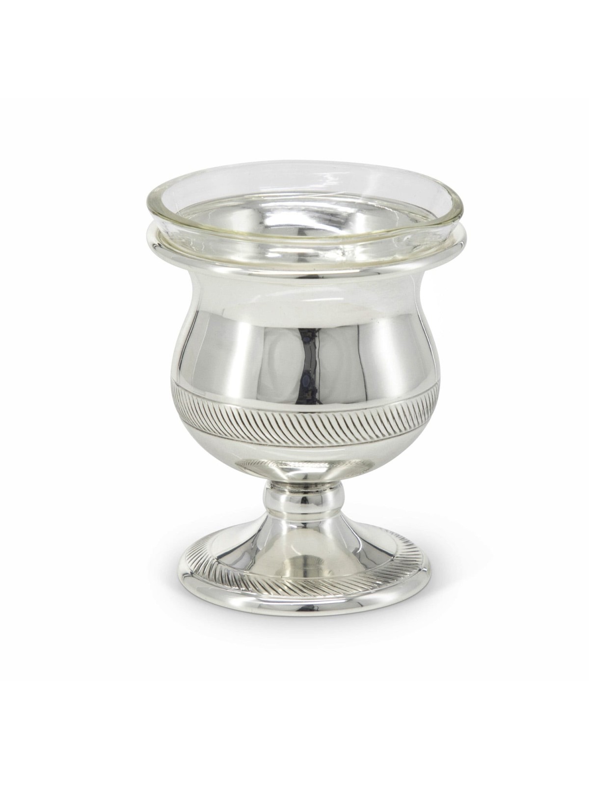 Silver-Plated Salt Holder by Hazorfim