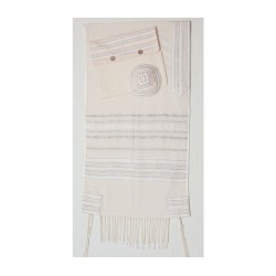 Weaving Creation Hand Woven Tallit Keter ... | Weaving Creation Tallit