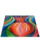 Jordana Klein Glass Challah Tray - Pomegranate