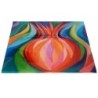 Jordana Klein Glass Challah Tray - Pomegranate