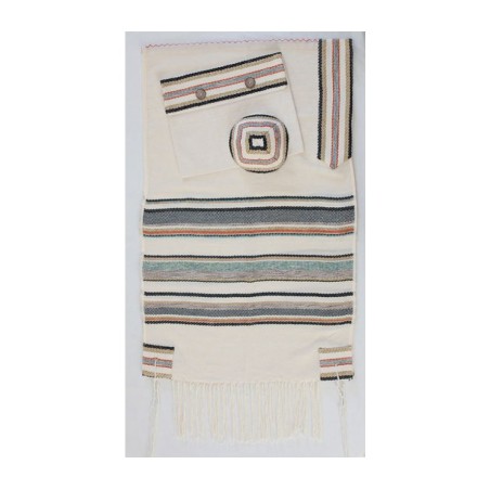 Weaving Creation Hand Woven Tallit Yesod ... | Weaving Creation Tallit