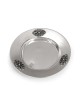 Traditional Yemenite Art Handcrafted Sterling Silver Kiddush Cup Plate