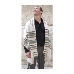Weaving Creation Hand Woven Tallit Yesod ... | Weaving Creation Tallit