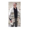 Weaving Creation Hand Woven Tallit Yesod ... | Weaving Creation Tallit