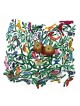 David Gerstein Signed Fruit Bowl Sculpture - Birds of the World