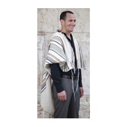 Weaving Creation Hand Woven Tallit Yesod ... | Weaving Creation Tallit