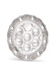 Passover Seder Plate 13.78" Odelia by Hazorfim in 925 Sterling Silver