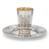 Hazorfim Silver-Plated Kiddush Cup