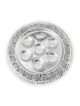 Sterling Silver 'Gates' Passover Seder Plate by Hadas Bros
