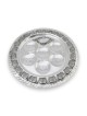 Sterling Silver 'Gates' Passover Seder Plate by Hadas Bros