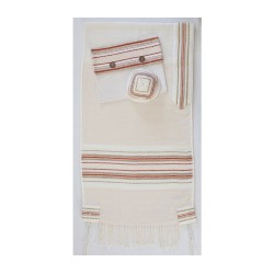 Weaving Creation Hand Woven Tallit Daat K... | Weaving Creation Tallit