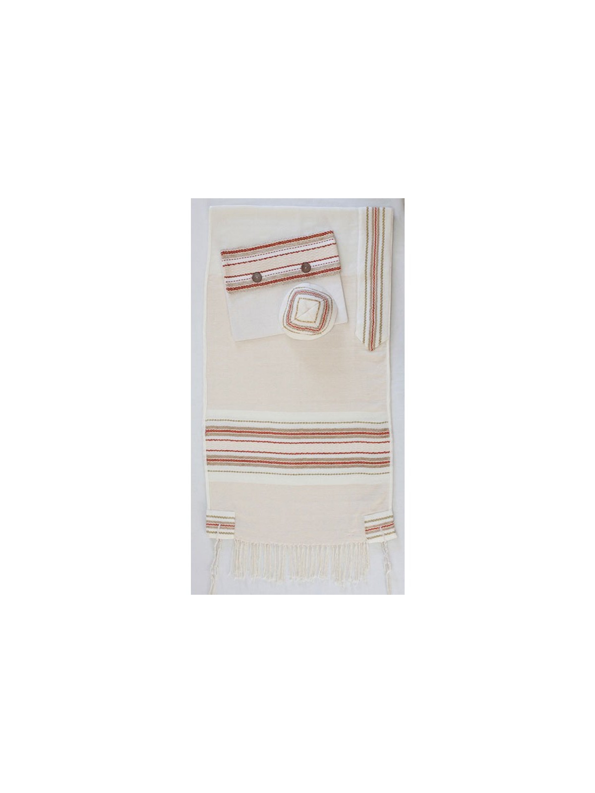 Weaving Creation Hand Woven Tallit Daat K... | Weaving Creation Tallit