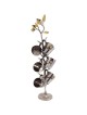 Yair Emanuel Set of 6 Liqueur Cups with Pomegranate Stand