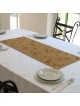 Pomegranates: Yair Emanuel Embroidered Runner (Gold)