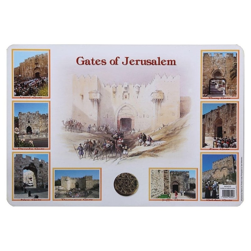 Jerusalem, Damascus Gate Placemat