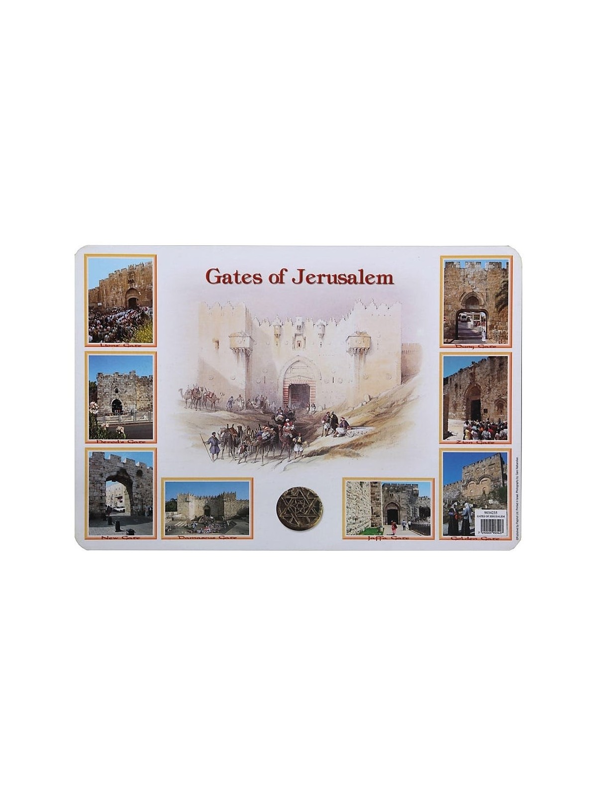 Jerusalem, Damascus Gate Placemat
