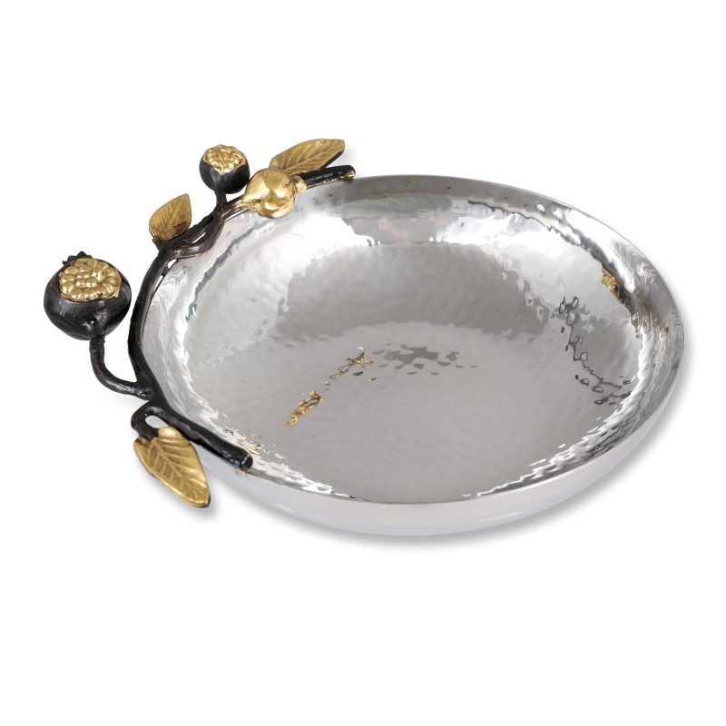 Yair Emanuel Stainless Steel Pomegranate Bowl - Medium