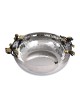 Yair Emanuel Stainless Steel Pomegranate Bowl - Large