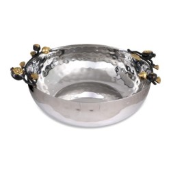 Yair Emanuel Stainless Steel Pomegranate Bowl - Large