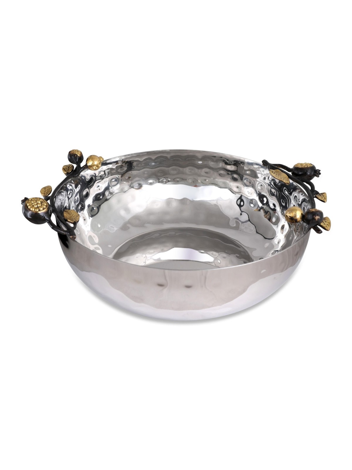 Yair Emanuel Stainless Steel Pomegranate Bowl - Large