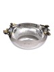 Yair Emanuel Stainless Steel Pomegranate Bowl - Large